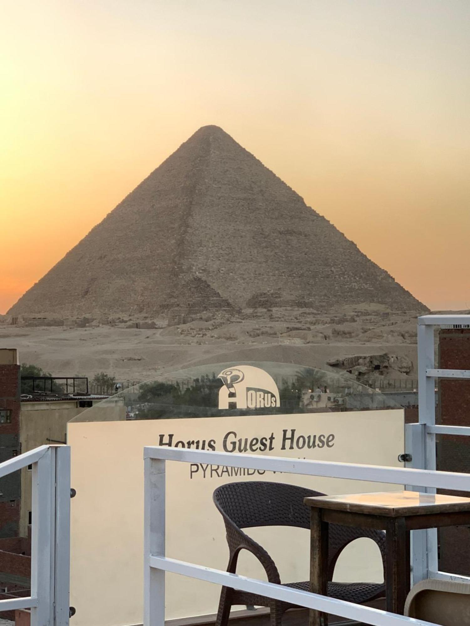 Horus Guest House Pyramids View Kafret el-Gabal Extérieur photo