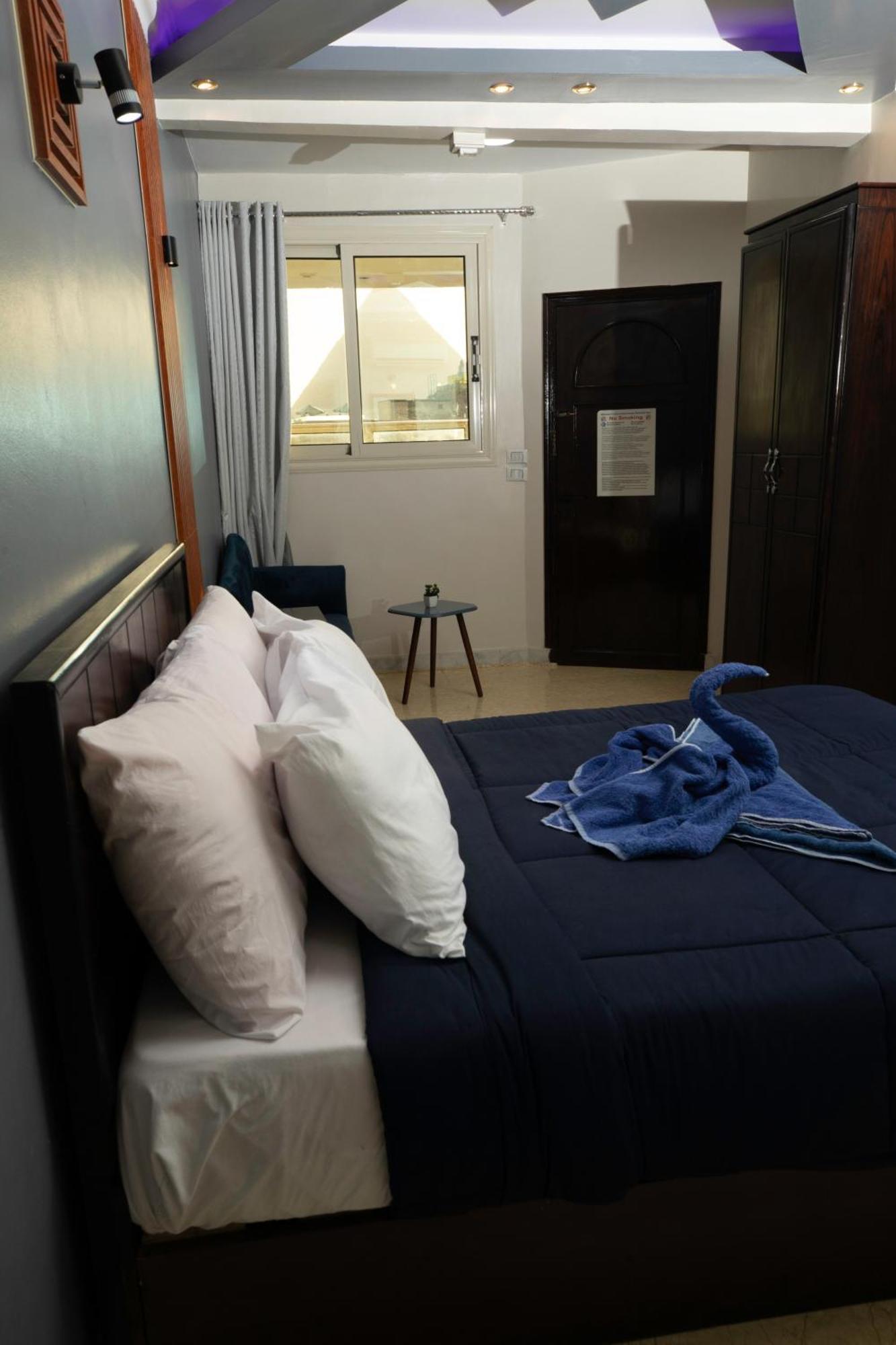Horus Guest House Pyramids View Kafret el-Gabal Extérieur photo
