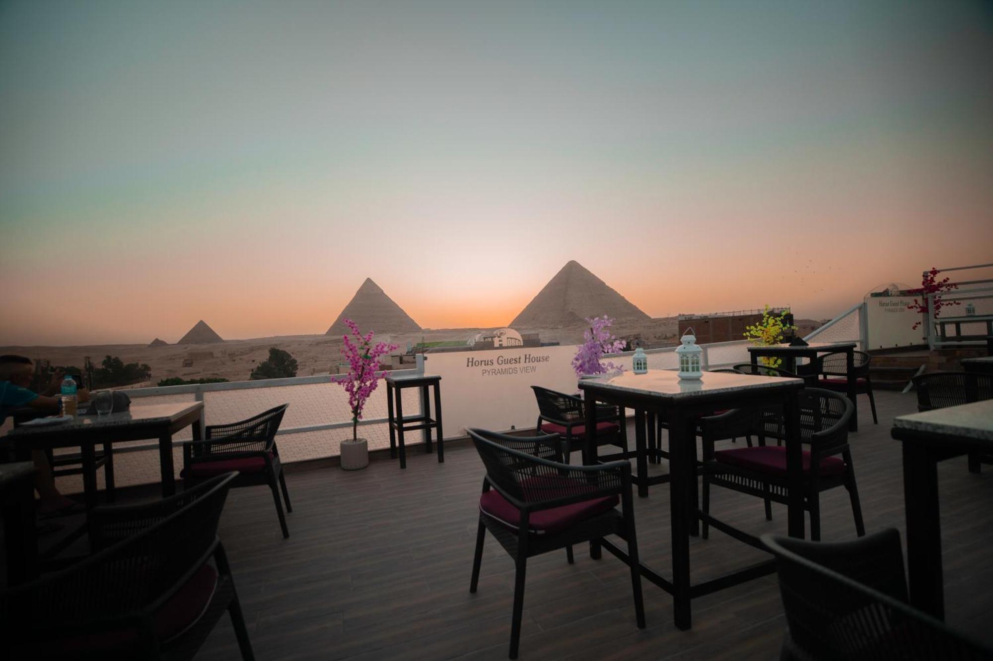 Horus Guest House Pyramids View Kafret el-Gabal Extérieur photo