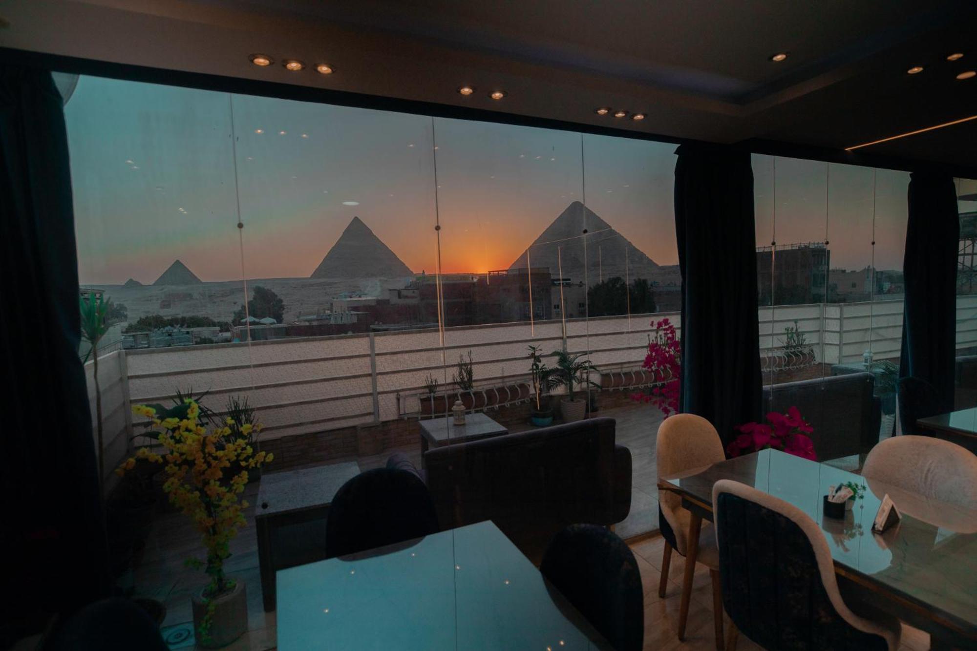 Horus Guest House Pyramids View Kafret el-Gabal Extérieur photo