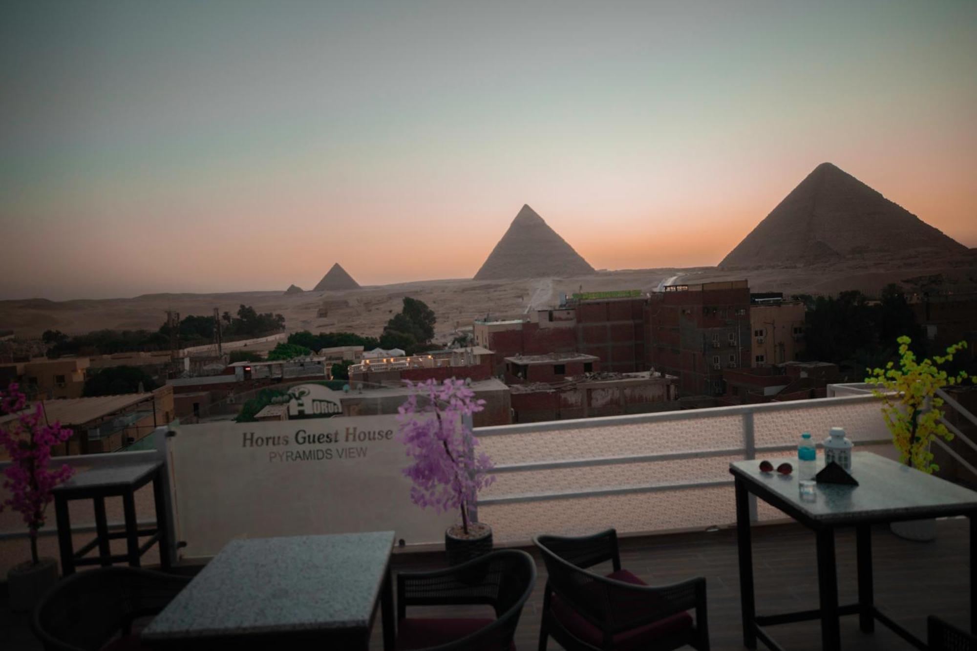 Horus Guest House Pyramids View Kafret el-Gabal Extérieur photo