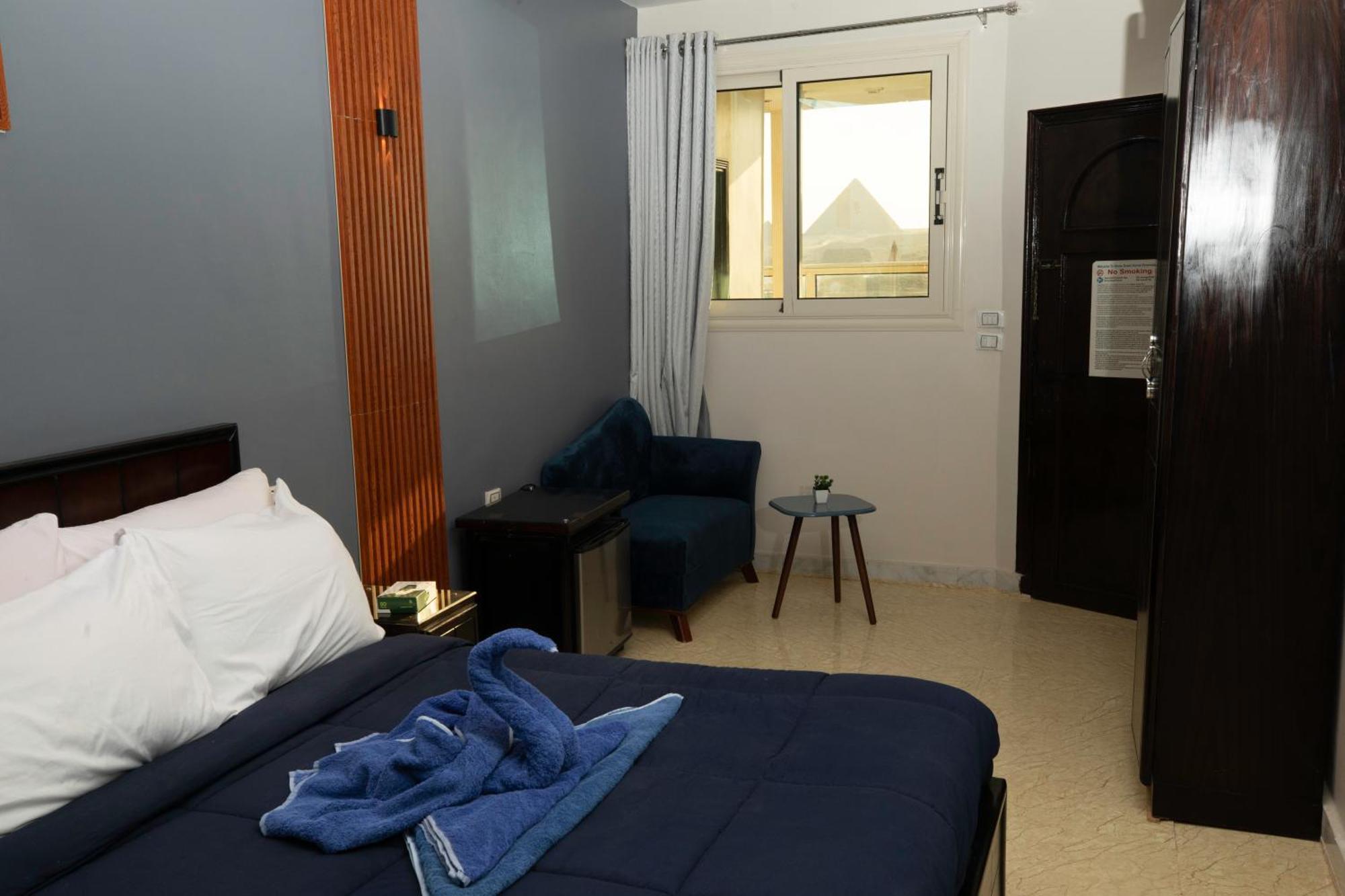 Horus Guest House Pyramids View Kafret el-Gabal Extérieur photo