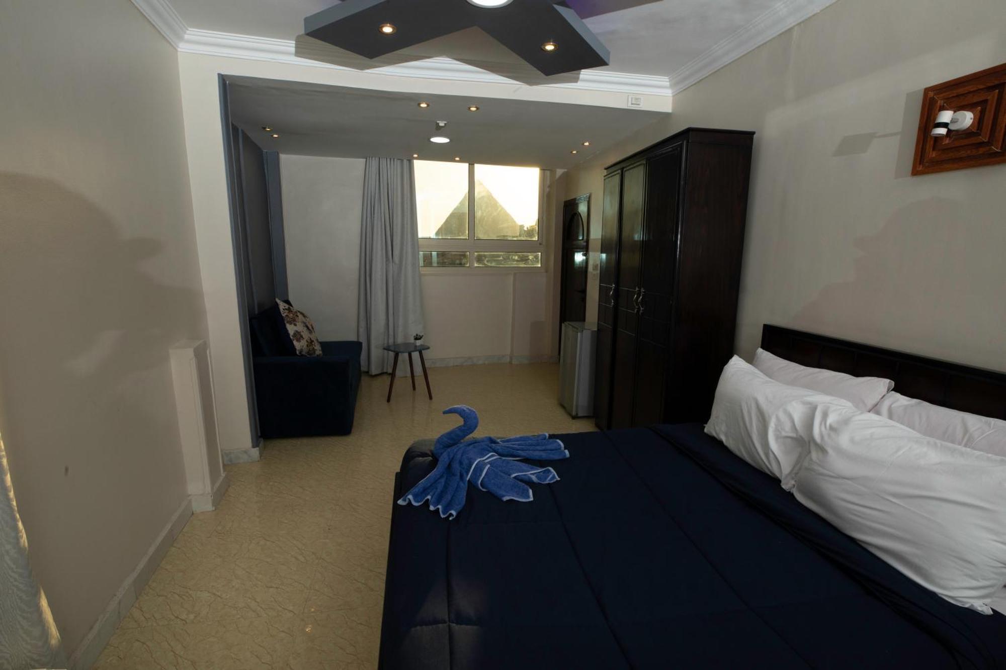 Horus Guest House Pyramids View Kafret el-Gabal Extérieur photo