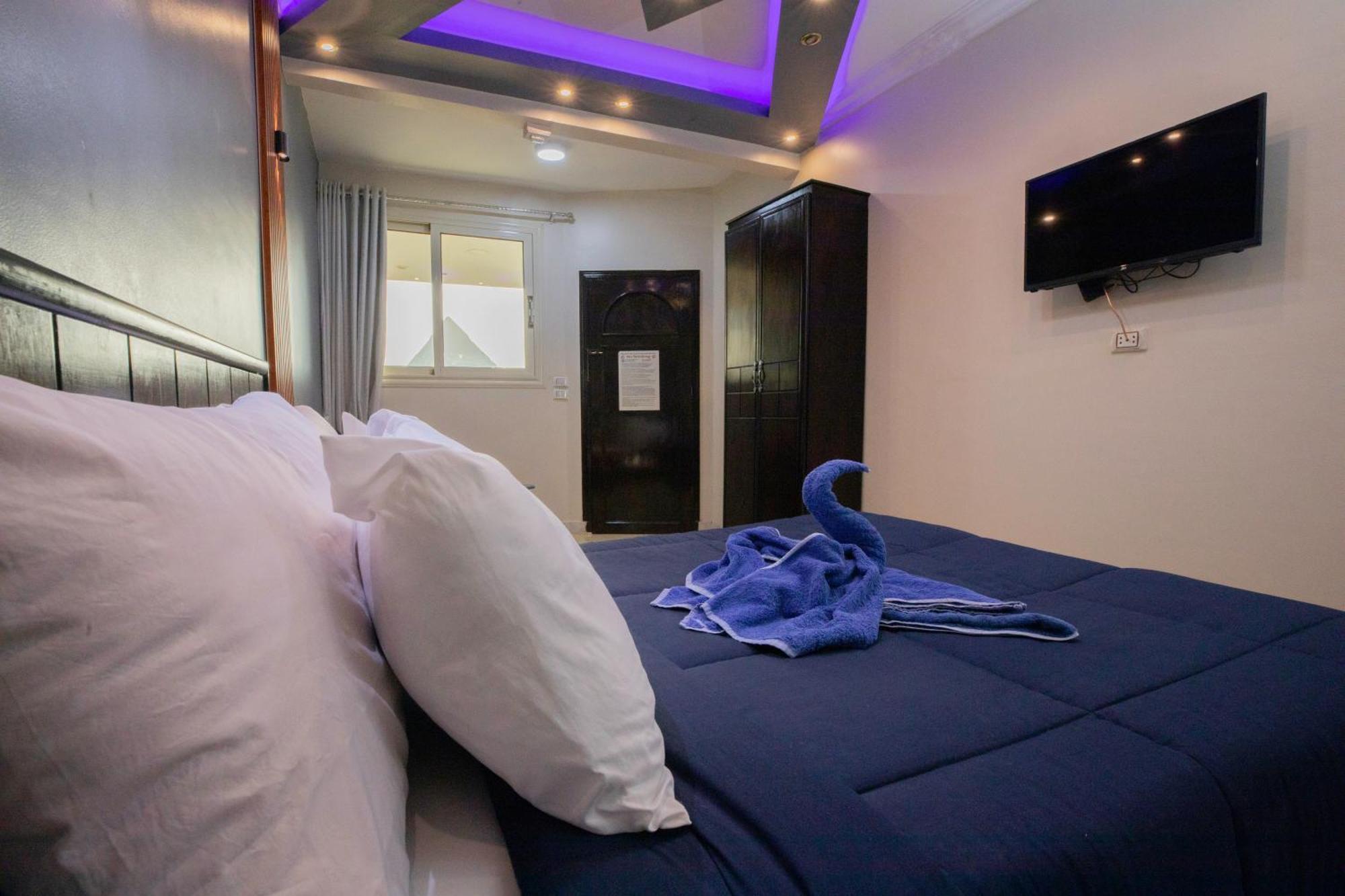Horus Guest House Pyramids View Kafret el-Gabal Extérieur photo