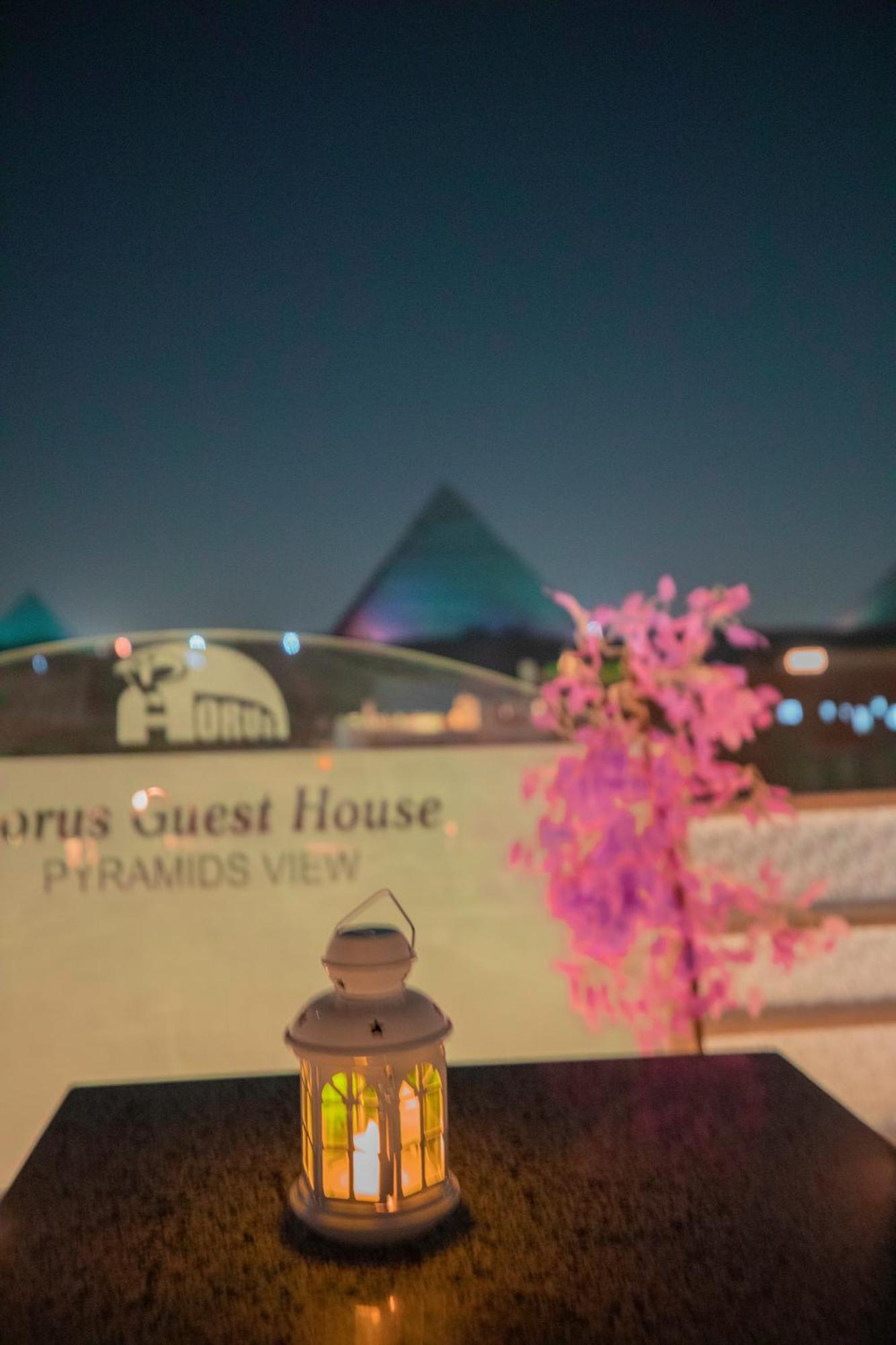 Horus Guest House Pyramids View Kafret el-Gabal Extérieur photo