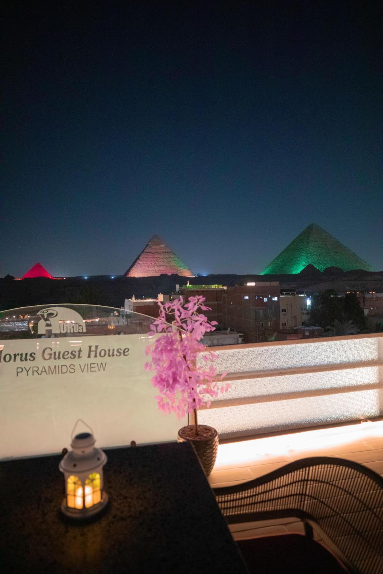 Horus Guest House Pyramids View Kafret el-Gabal Extérieur photo