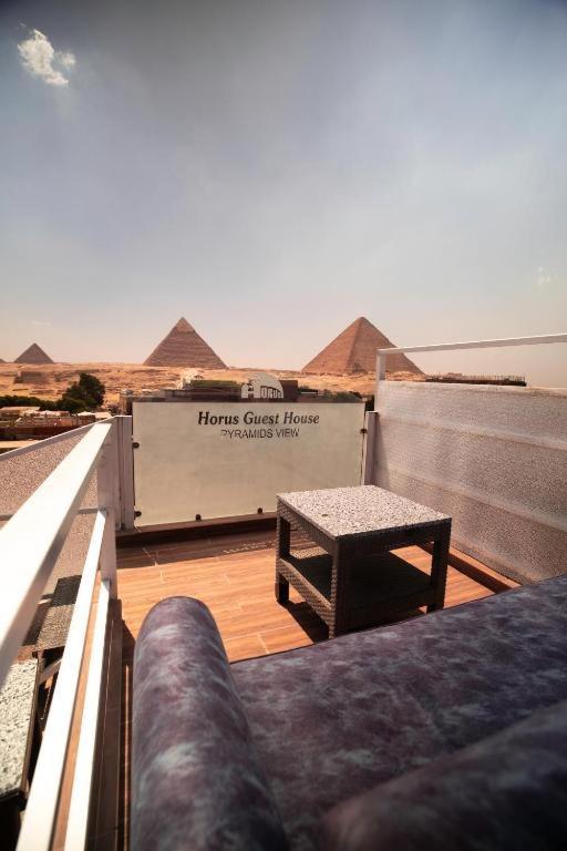 Horus Guest House Pyramids View Kafret el-Gabal Extérieur photo